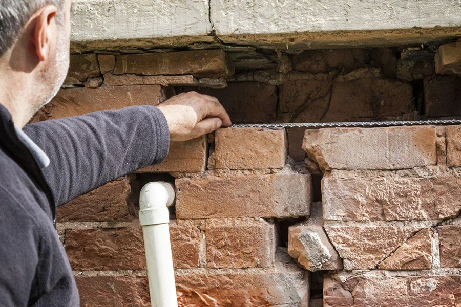 Cracked Wall Structural Repair in Ahoskie, NC