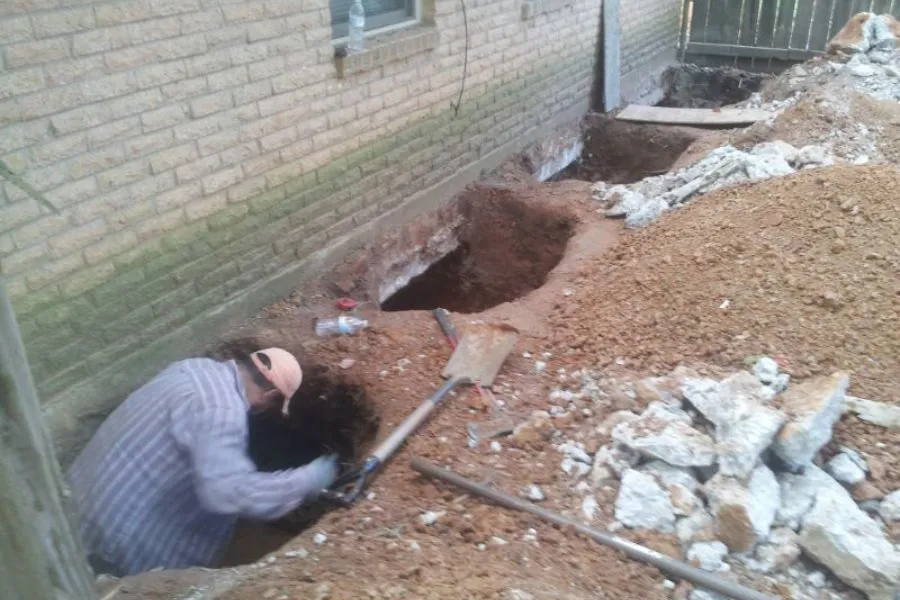 Slab Pier Installation in Ahoskie, NC