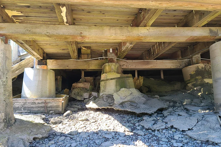 Pier and Beam or Block and Base Foundation Repair in Ahoskie, NC